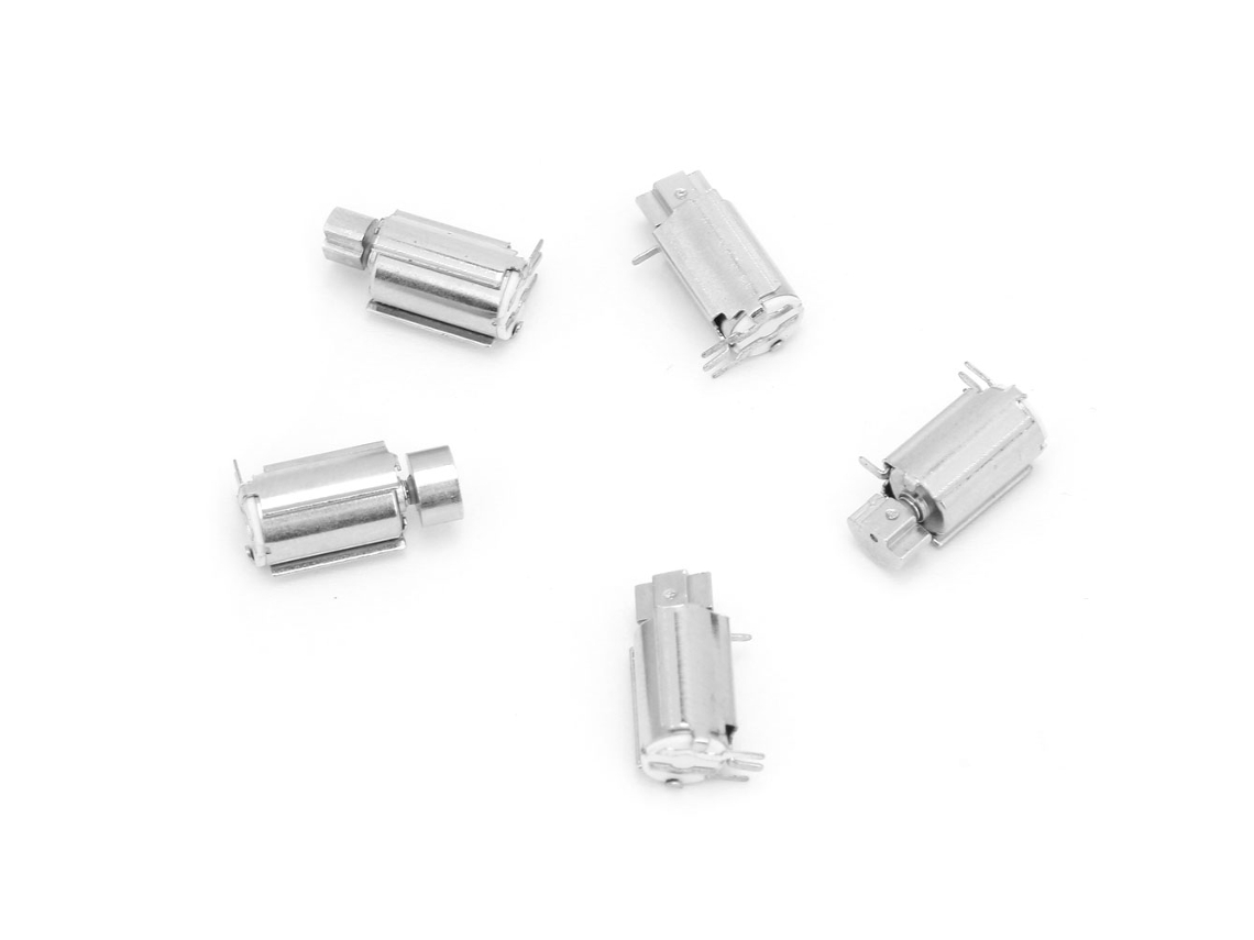 5pcs Motor Vibratório Micro Léssico 18500 Rpm para Equipamentos de Detecção