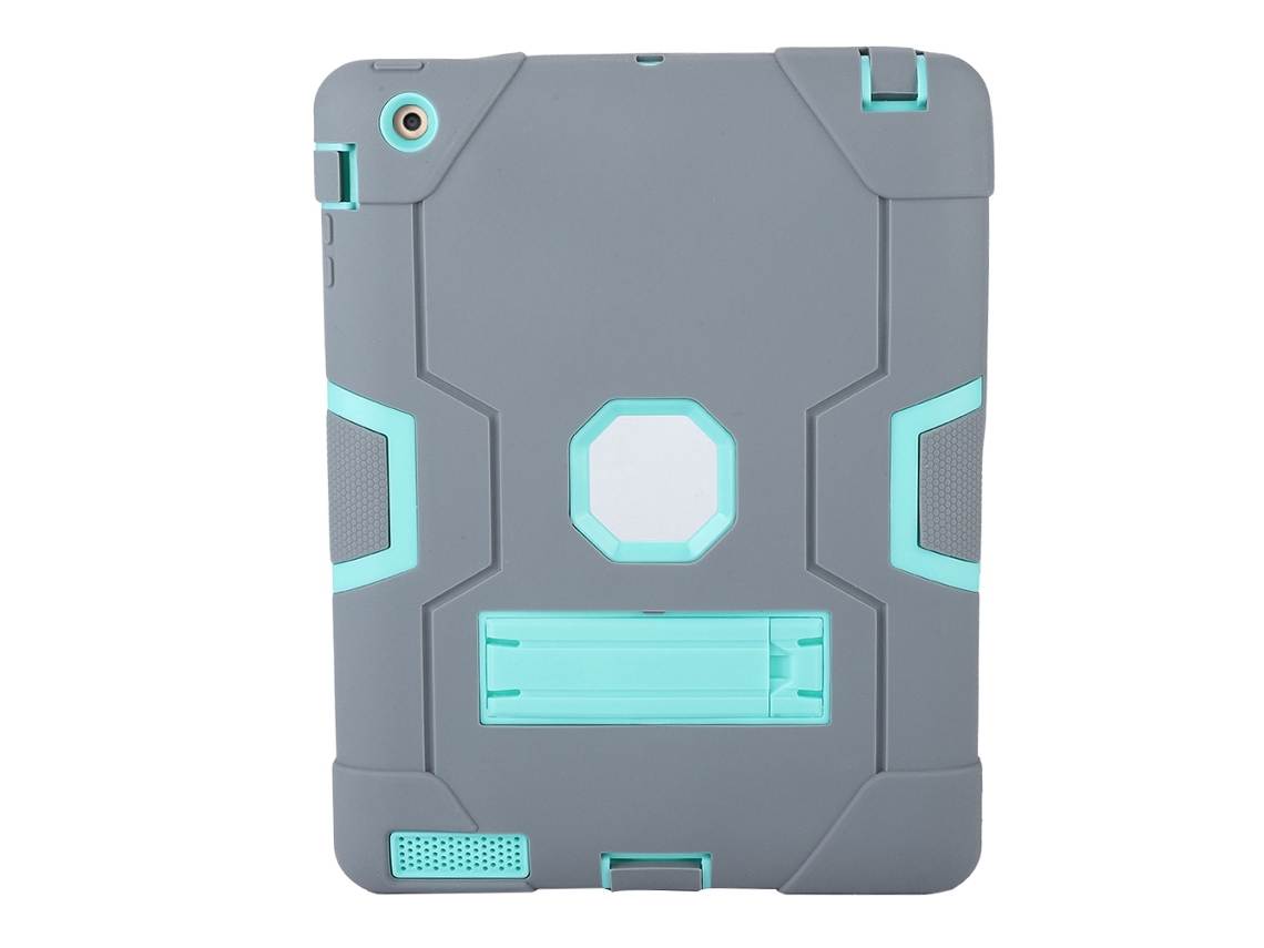 Funda de silicona para iPad 2, 3 y 4 (a prueba de golpes, protección total)