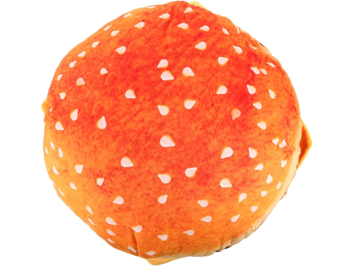 Cojín De Peluche Con Forma De Hamburguesa, Almohada Decorativa Con Forma De Comida, Forma Realista.