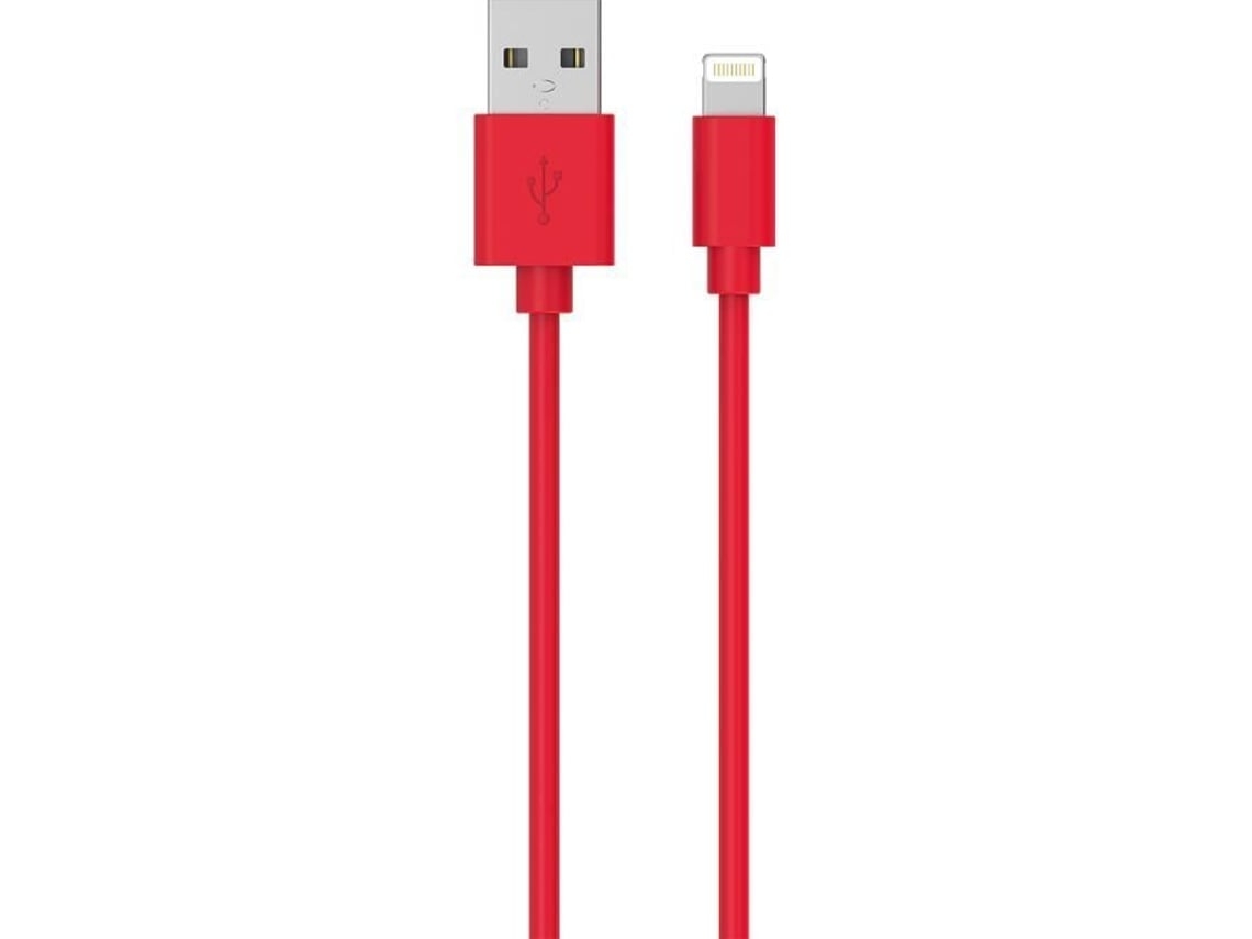 Cabo De Dados Usb/usb Dedicado Ao Iphone Carrmento, 1 M - Vermelho. Adaptador/hub Eficiente Com Alta Velocidade, Ideal Para Casa,