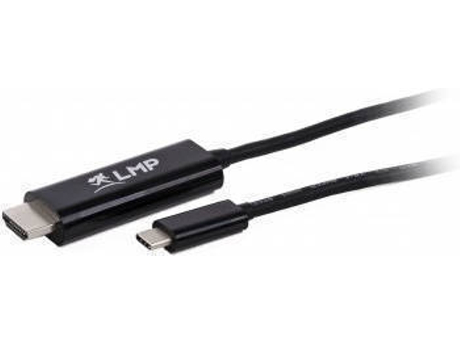 Cable HDMI LMP (HDMI - HDMI - Negro)