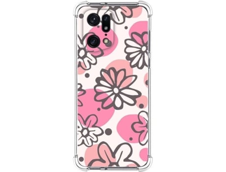 Carcasa para Oppo Find X5 Pro 5G TUMUNDOSMARTPHONE Dibujos Antigolpes Flores 09 Multicolor