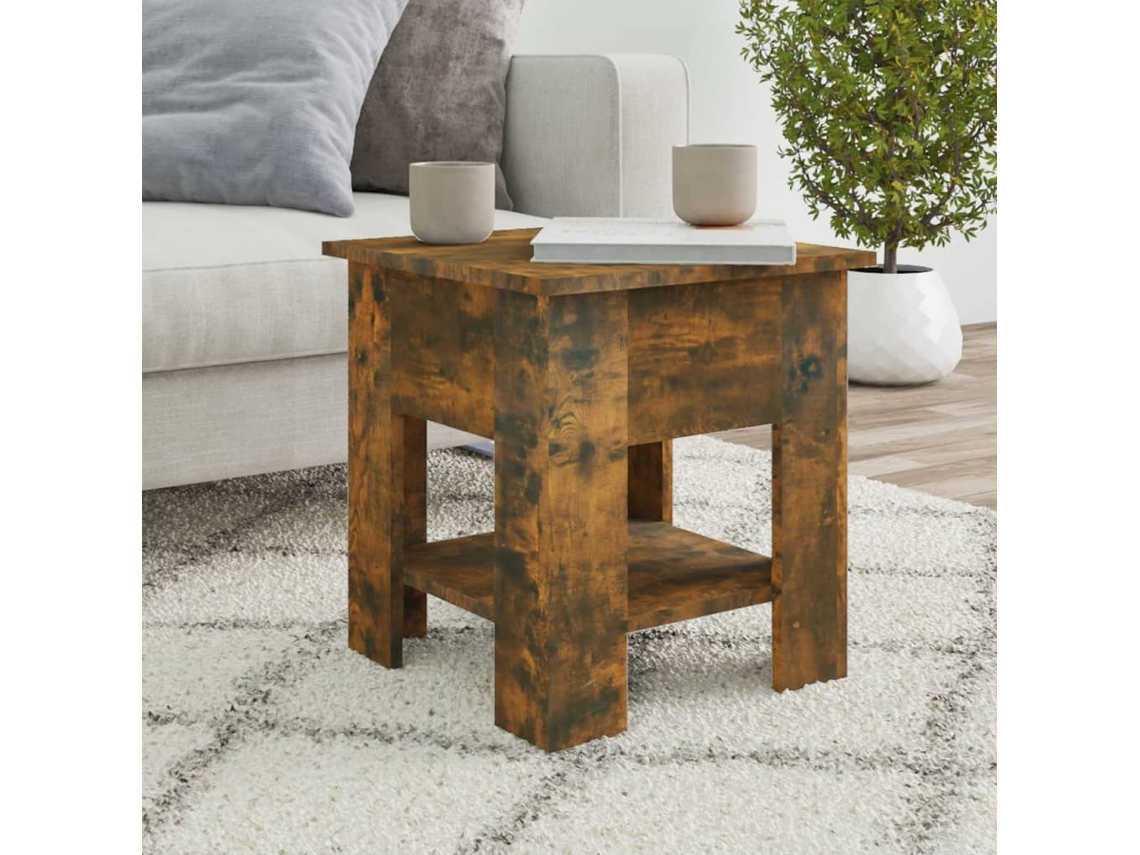 Mesa de centro HARLANV1 con madera procesada (40x40x42 cm)