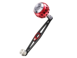 Mango Para Carrete De Pesca Baitcasting De Aluminio, Brazo Oscilante Con Pomos De Reemplazo, Agujeros 8*5mm