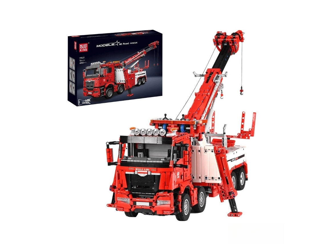 Mould King Remote Controlled Fire Rescue Truck 17027