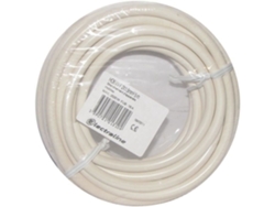 Cable H05vvf Electraline 2x1,5 5m Blanco Corona Multicondutor