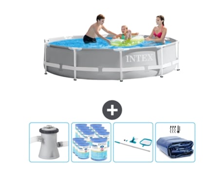 Piscina Tubular INTEX 26702GN-CB93 (4485 L - 305x76cm)