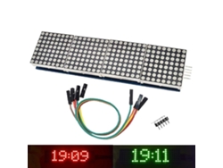 Módulo De Pantalla Electrónica De Bajo Consumo Lattice 8 Puntos Con Cable