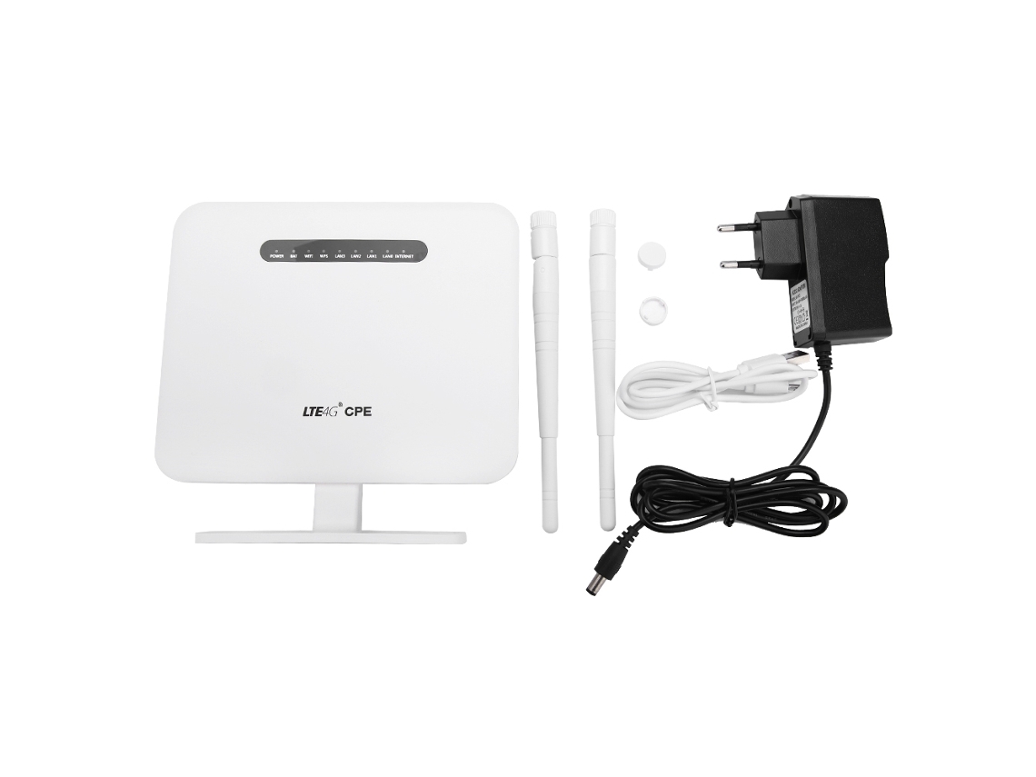 El Router Inalámbrico Admite Red 4g Lte Expandible Con Tarjeta Sim