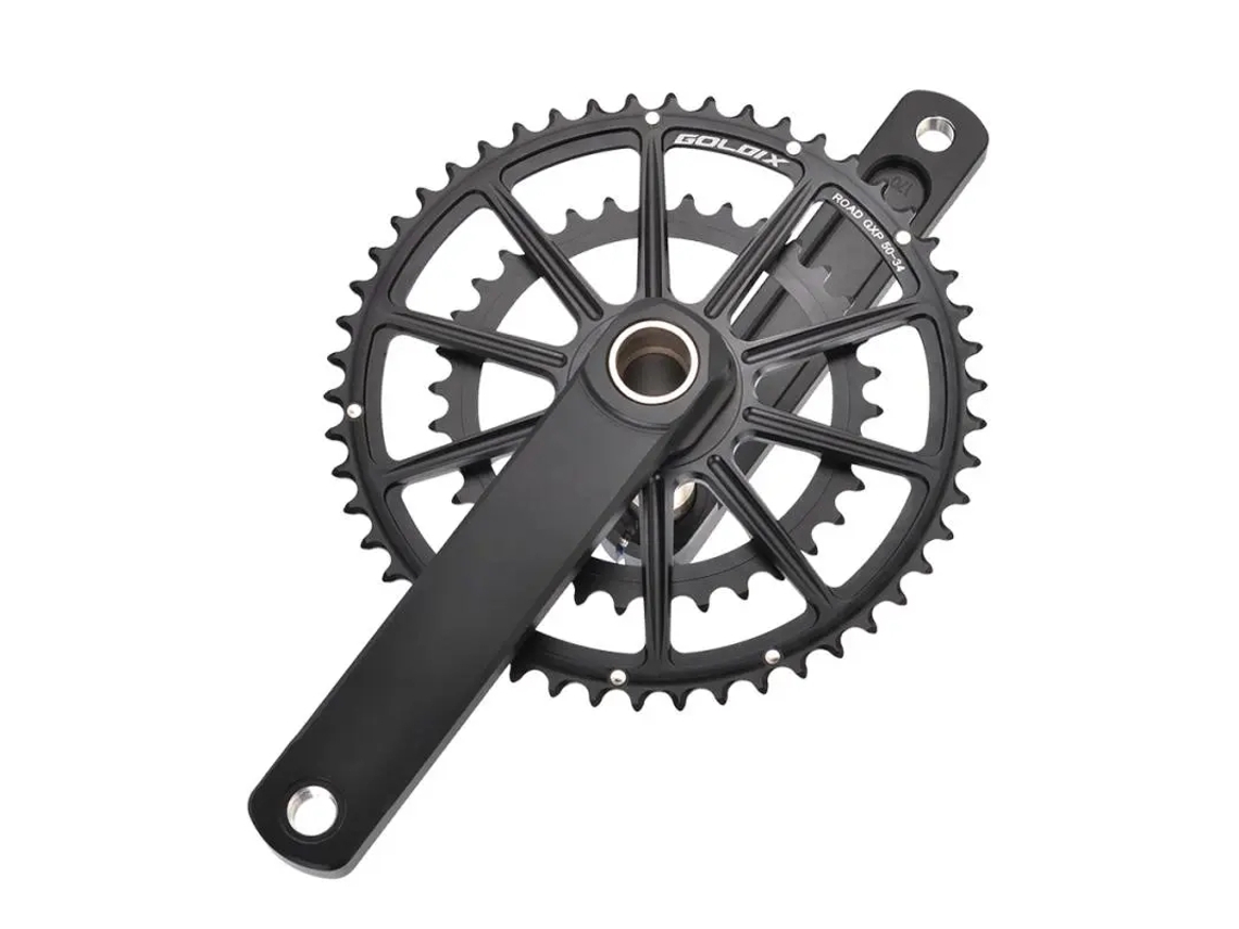 Juego de bielas ultraligeras Goldix 50 34t/52 36t/53 39t para bicicleta de carretera, 22/20 velocidades, para Shimano SRAM 105 7020 8020vayotoy