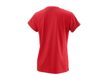 Camiseta de Mujer WILSON Team Ii Rojo (S)