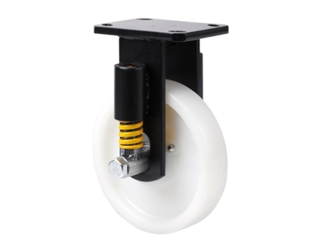 Rueda fija 17hlse200-ftb suspension nylon blanco extrafuerte eje bolas ALEX