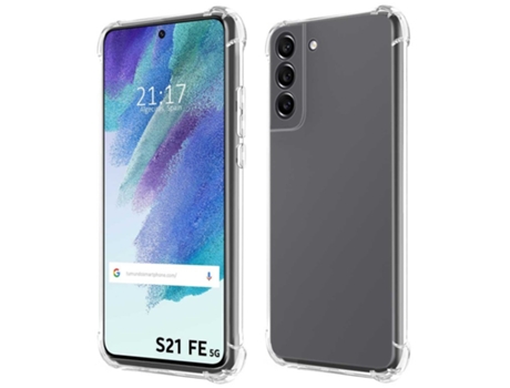 Carcasa Samsung Galaxy S21 FE 5G TUMUNDOSMARTPHONE Antigolpes Transparente