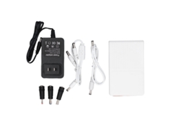 Fuente De Alimentación Ups Dc12v9v5v 10400mah Con Respaldo De Batería Ininterrumpido Y 3 Adaptadores De Cc Para Enrutadores Y Módems.