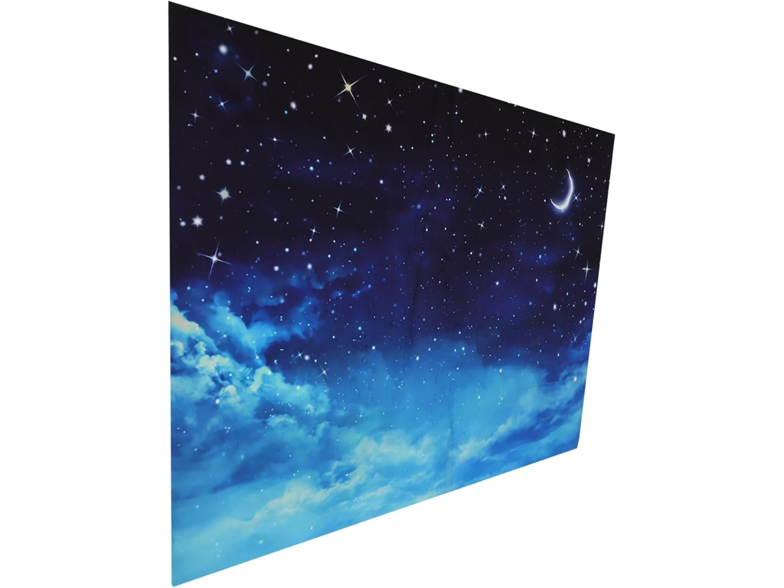 Banner De Fondo Fotográfico Estrellado Para Fiestas De Cumpleaños Nocturnas Decorativas
