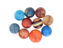 Pelota Sensorial De Juguetes Del Sistema Solar Con 10 Planetas, Pelota Educativa Para Niños Que Ayuda A Prevenir El Olvido.