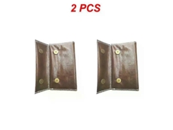 Bolsa De Couro Para Tabaco E Ervas Com Porta-pipes E Papéis De Arrolhar - Portátil E Prática Para Fumar
