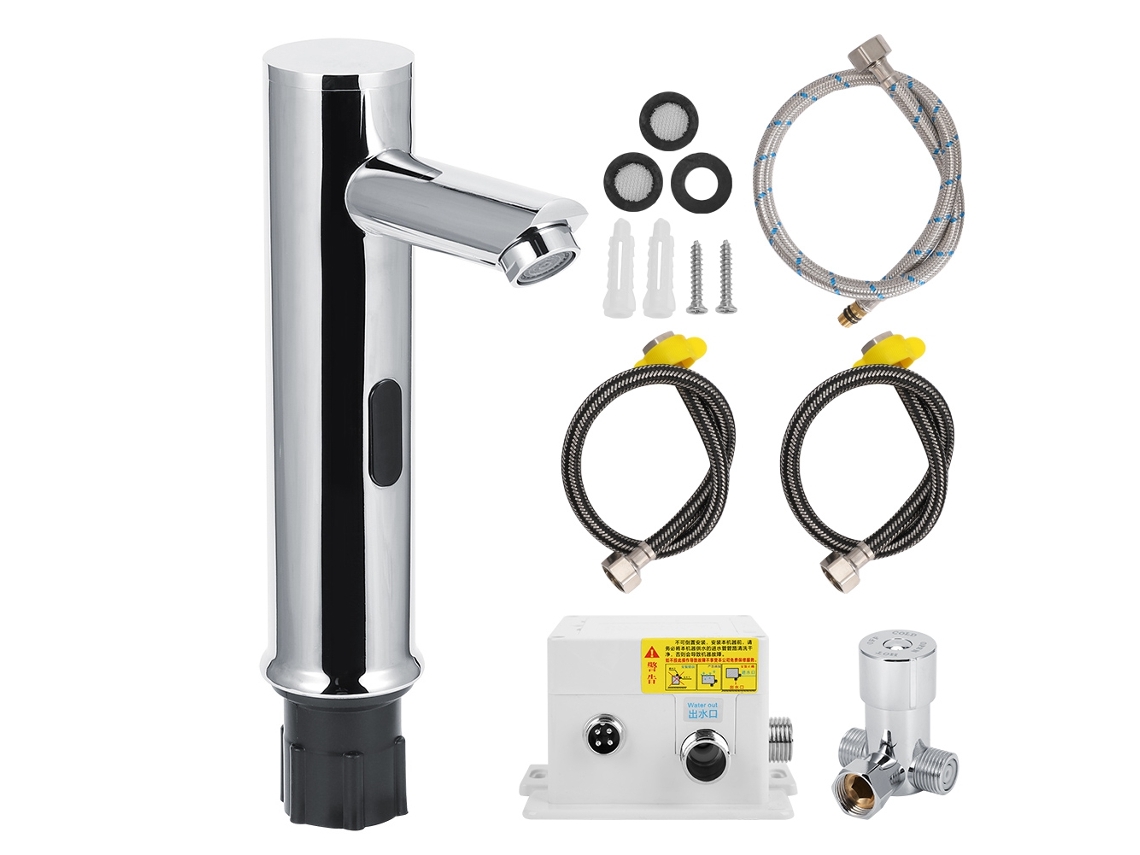 Grifo automático con sensor infrarrojo para baño G1/2 pulgada