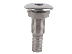 Salida de agua de acero inoxidable para barcos MJS022 3/8 pulg.