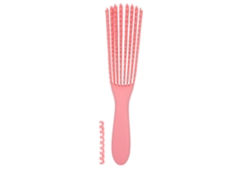 2026-peine Antiestático De Masaje Para Peluquería Profesional Forma Pulpo Rosa Peine De Estilismo Para Pelo Liso