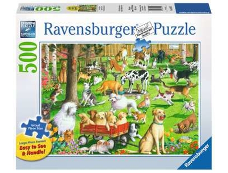 Puzzle RAVENSBURGER At the Dog Park rompecabezas 500 pieza(s) Animales