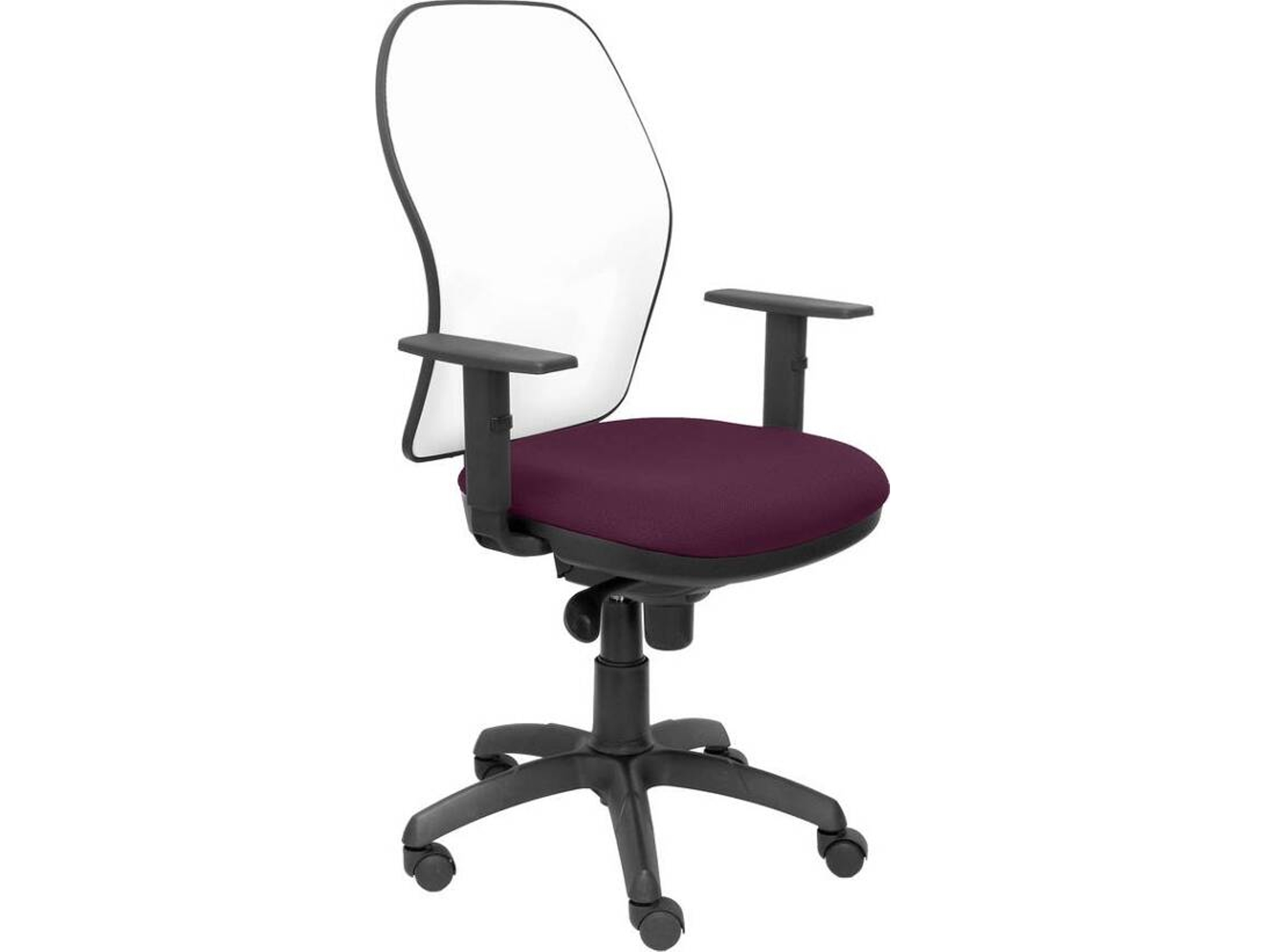 Silla de Escritorio Operativa PYC Jorquera Morado B (Brazos Ajustables - Malla)