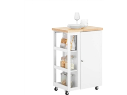 Carrito de Cocina SOBUY FKW75-WN (60x40x90 cm)