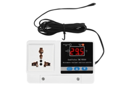 Controlador de temperatura digital TMC W3500 con termopar y sensor universal AC110-250V
