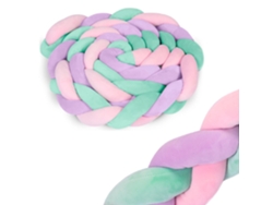 Funda Para Cuna Ricokids 3m - Menta-rosa-púrpura