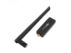 Baoj-2026adaptador Wifi 6 Ax1800m Usb3.0 De Banda Dual 1800mbps Com Antena De Alta Ganância Para Pc Windows 11/10