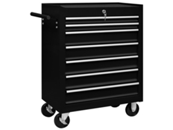 Carrito de herramientas VIDAXL Acero