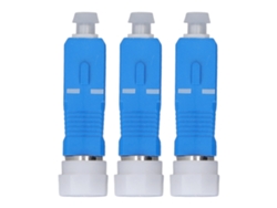 Adaptador Conector Fibra Óptica Sc Macho A Fc Hembra Modo Simple Para Medidor De Potencia Óptica 3 Piezas