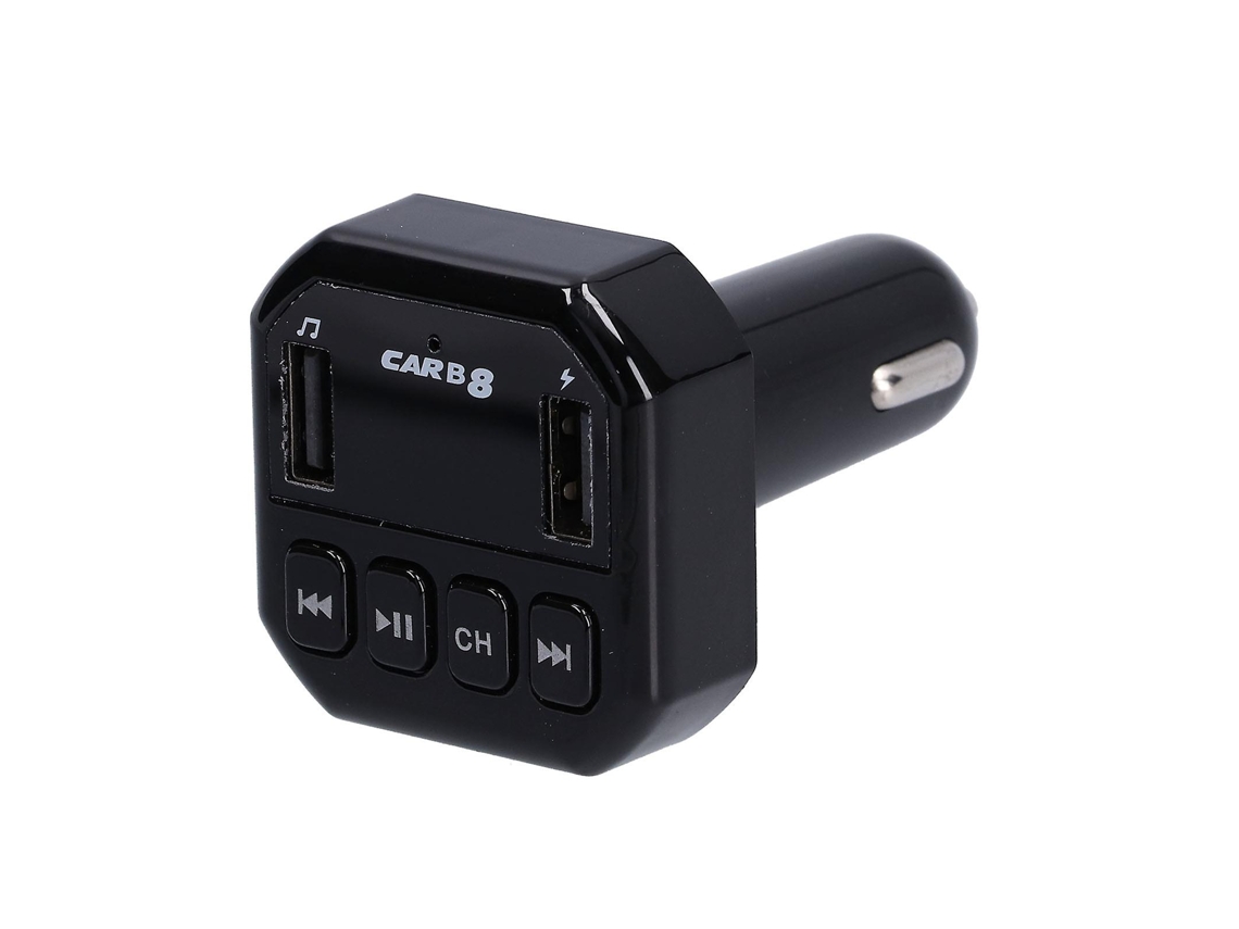 Transmisor FM Bluetooth para llamadas manos libres, transmisor y receptor de audio inalámbrico para automóvil Rosewell