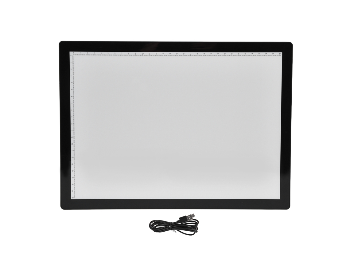 Tablero De Copia A4 Con Iluminación Led Suave, Protección Ocular, Carga Usb Y Herramienta Dibujo Cal