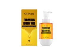 Aceite corporal reafirmante antiarrugas para una piel joven y tonificada.