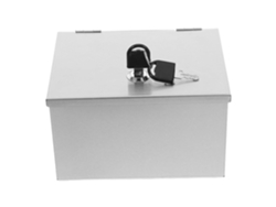 Caja Impermeable De Montaje En Pared Para Enchufe Exterior, De Acero Inoxidable, Con Cierre De Seguridad.