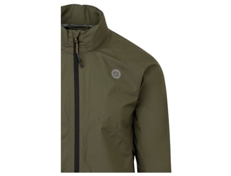 Casacos AGU Jaqueta Compact Rain Venture Verde L Homem