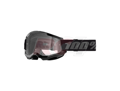 Gafas 100% Strata 2 Black Offroad Transparente