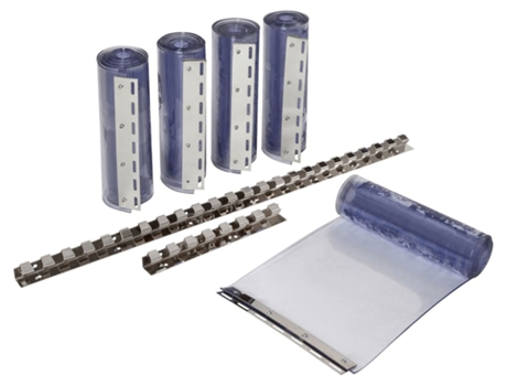 Kerbl Set de cortina de tiras de PVC 225x30 cm 291162