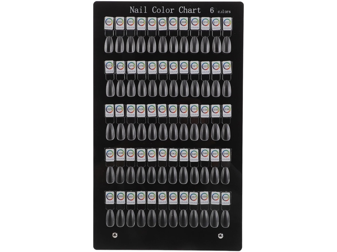 Présentoir A Vernis Ongles Plateau Magnétique 60 Emplacements Pour Capsules D'ongles - Soporte