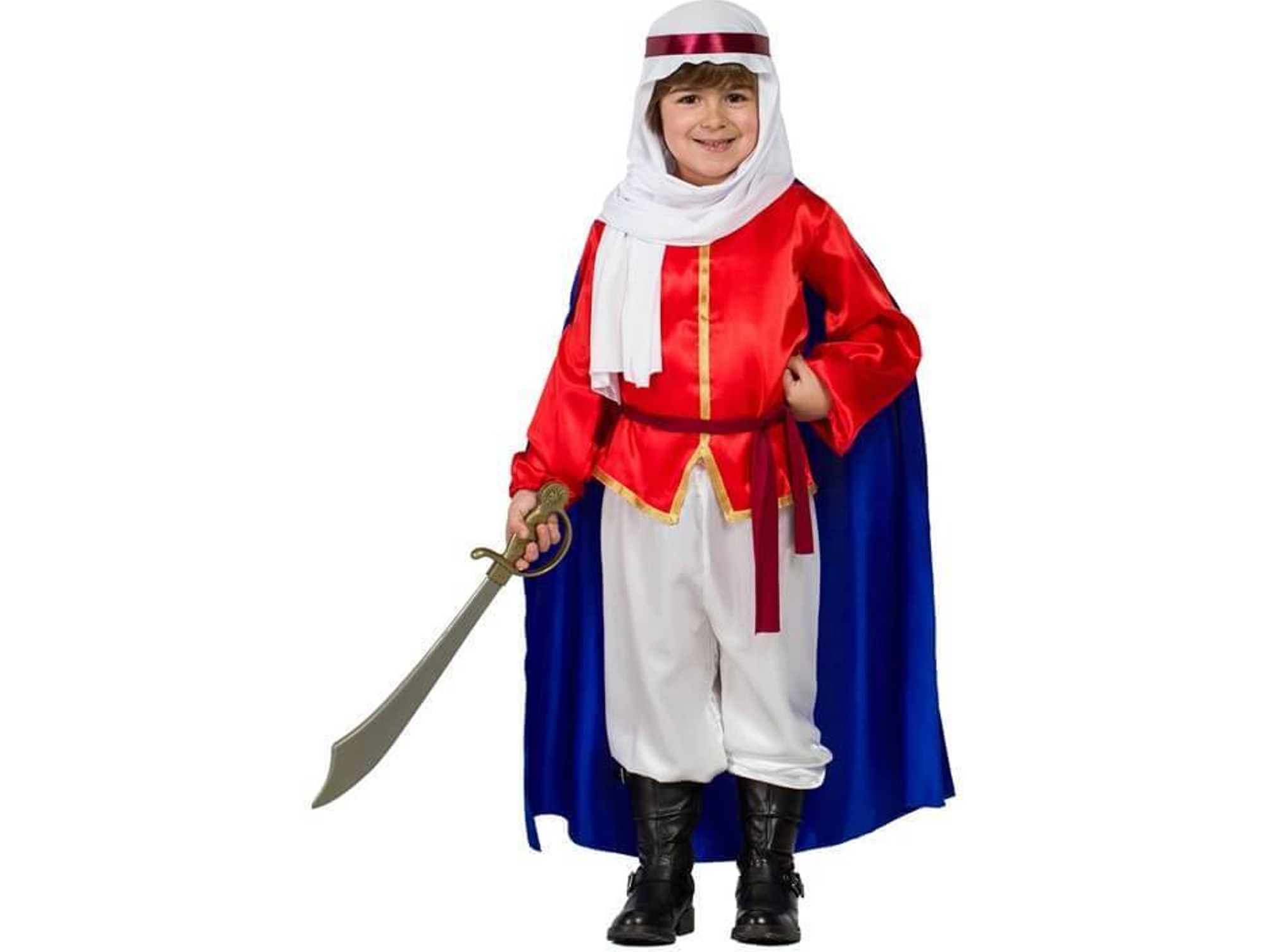 Disfraz de Niño DISFRAZZES Beduino Con Capa (Talla: 3 a 4 años)