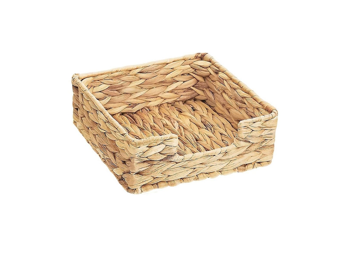 2 Portavasos De Toalla Desechable De Hierba De Calabaza Tejida A Mano Para Baño Mesa 24x13x7cm Como Se Muestra
