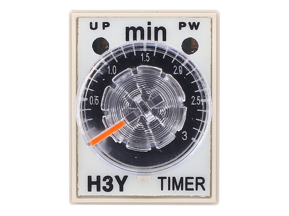 2026velora-relé De Tiempo H3y-2 Retardo De Encendido 0-3m Minutos 8 Pines 24v