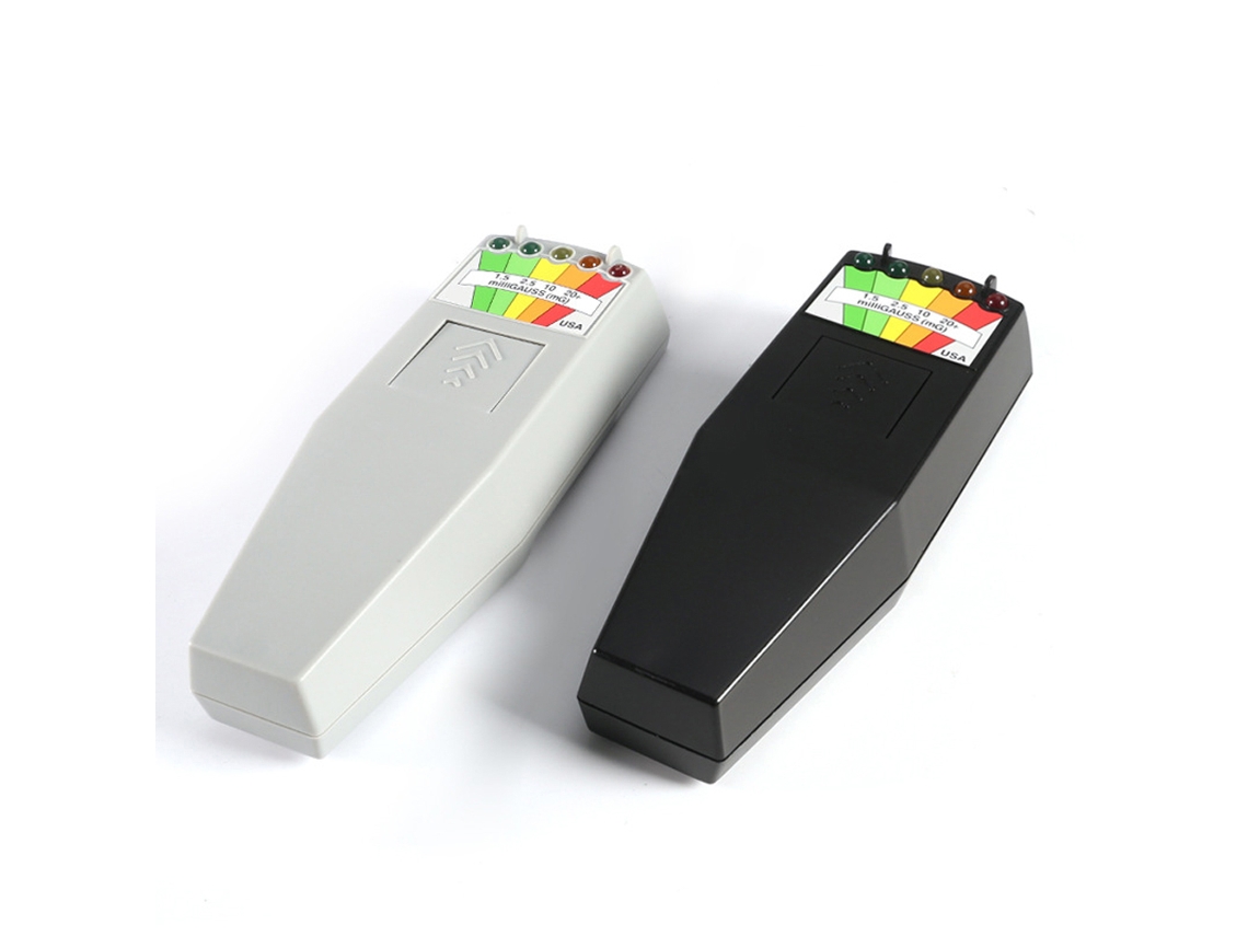 Medidor De Campo Magnético Electromagnético Portátil Con 5 Led, Detector De Radiación, Medidor De Gauss, Monitor De Campo Electromagnético.