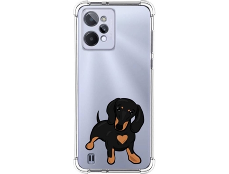 Carcasa para Realme C31 TUMUNDOSMARTPHONE Dibujos Antigolpes Perros 04 Multicolor