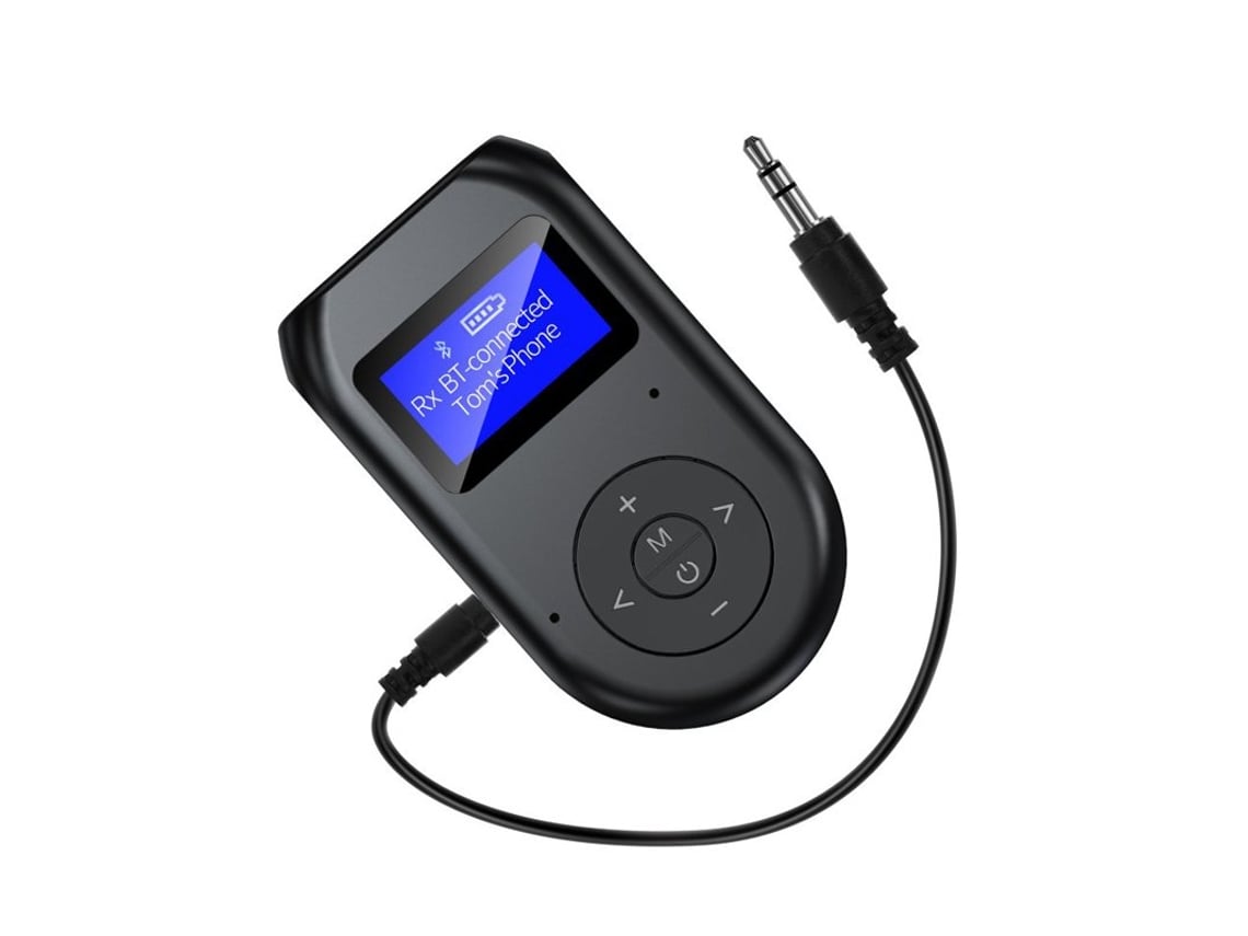 Transmisor y receptor de Audio Bluetooth 5,0, batería de 300Mah