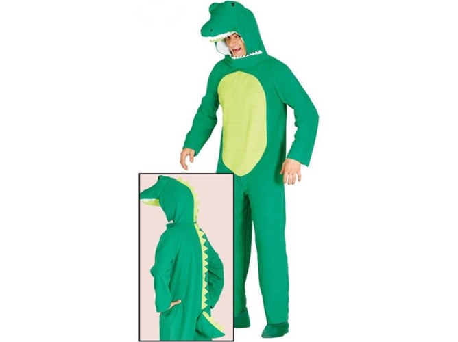 Disfraz de Hombre DISFRAZZES Cocodrilo (Talla: L)