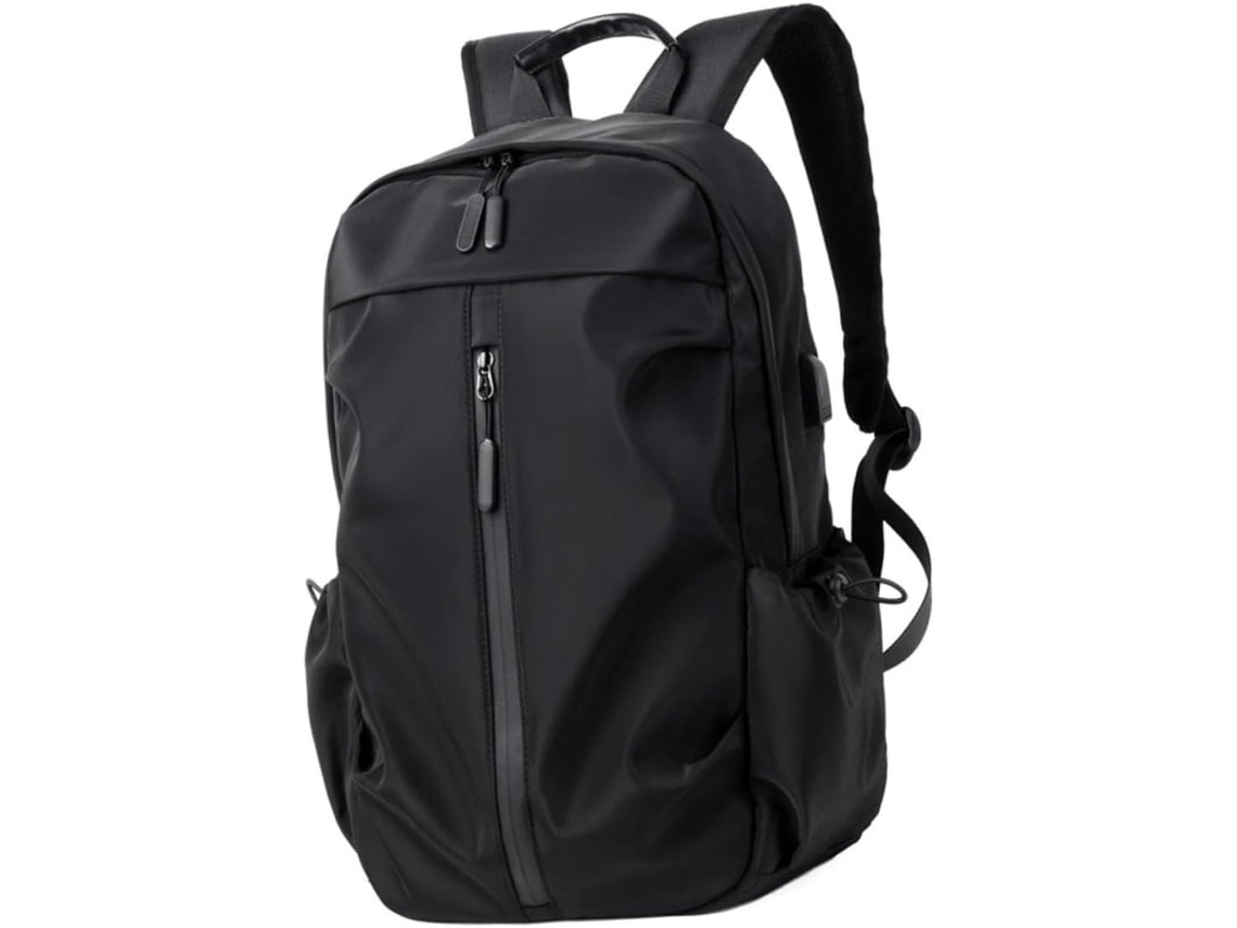 Mochila Informal Para Hombre Nuobesty, Bolso Sencillo Para Portátil Para Viajes Y Escuela, Diseño Elegante.