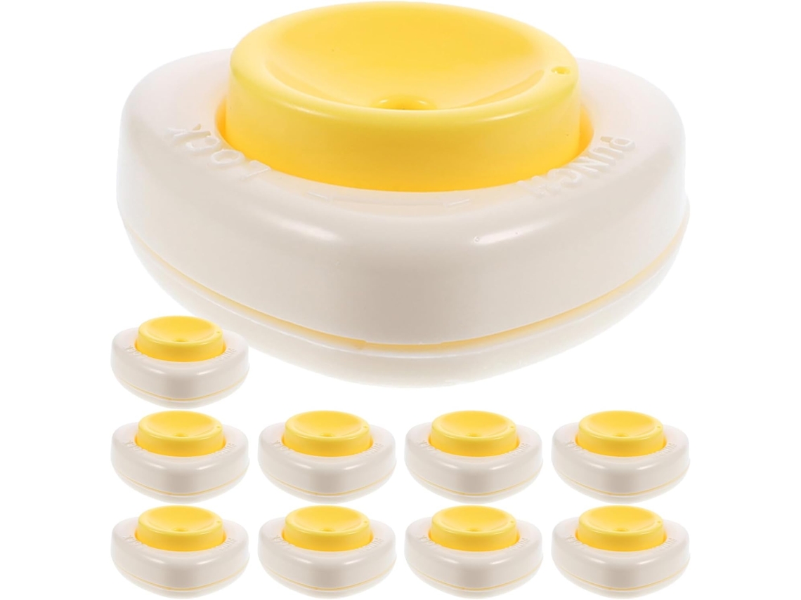 Diseño Estable. Construido Con Materiales Duraderos, Esta Base De Plástico Para El Perforador De Huevos Pro...