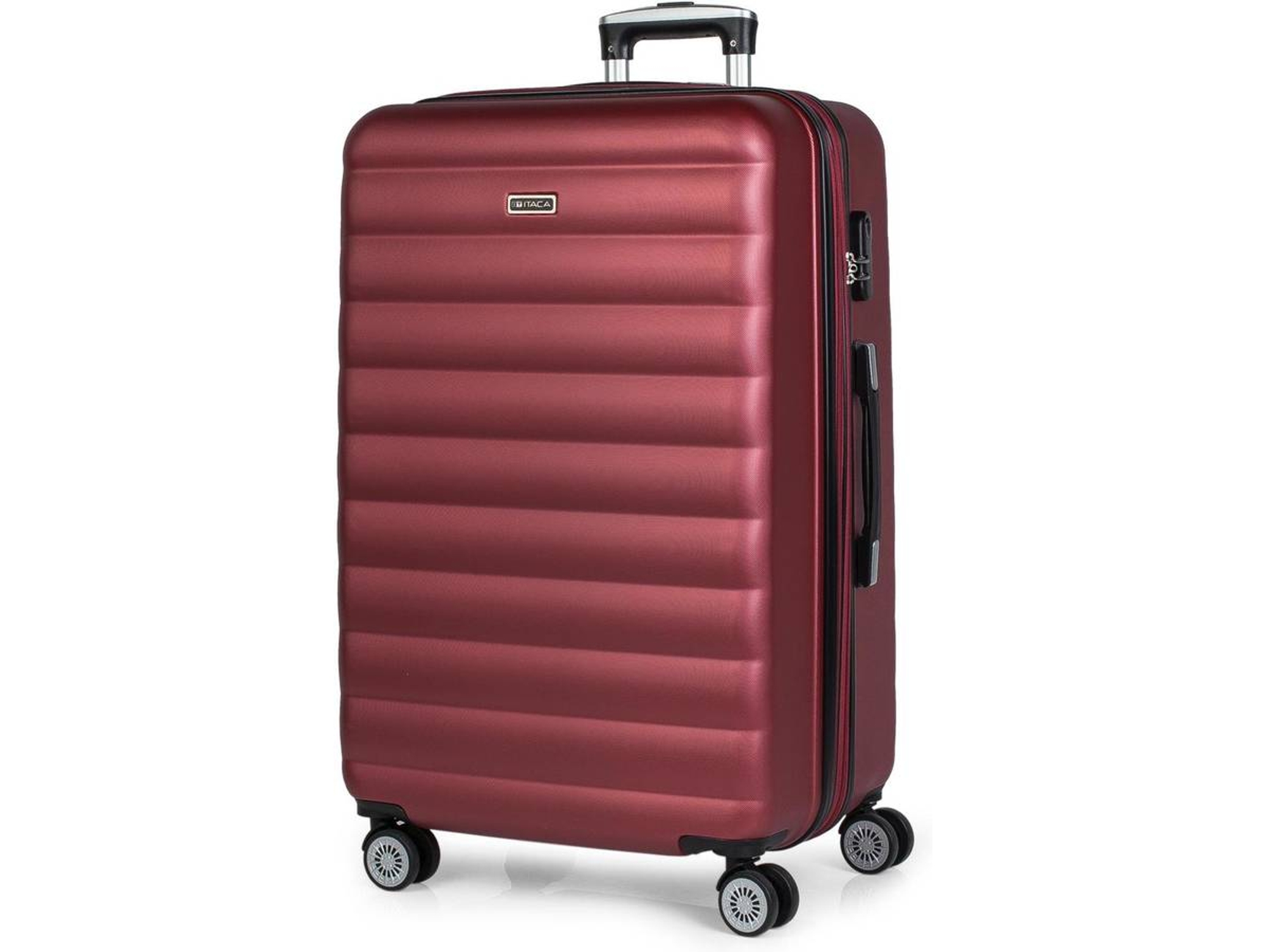 Maleta de Viaje Grande ITACA Rígida 4 Ruedas (47x75x30 cm - 100 L)